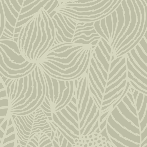 Adesivo Papel de Parede - Floral Folhagem 2